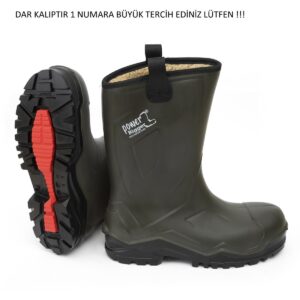 -50 DERECE SOĞUĞA DAYANIKLI Power Rigger O4 (KORUMASIZ) İÇİ KÜRKLÜ 1 NUMARA BÜYÜK TERCİH EDİNİZ