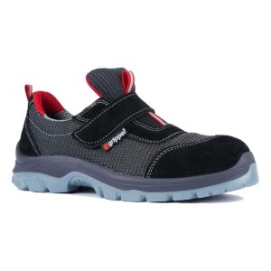 Iş Ayakkabısı - Yukon Gpr-170 S1 Black -red Velcro Siyah