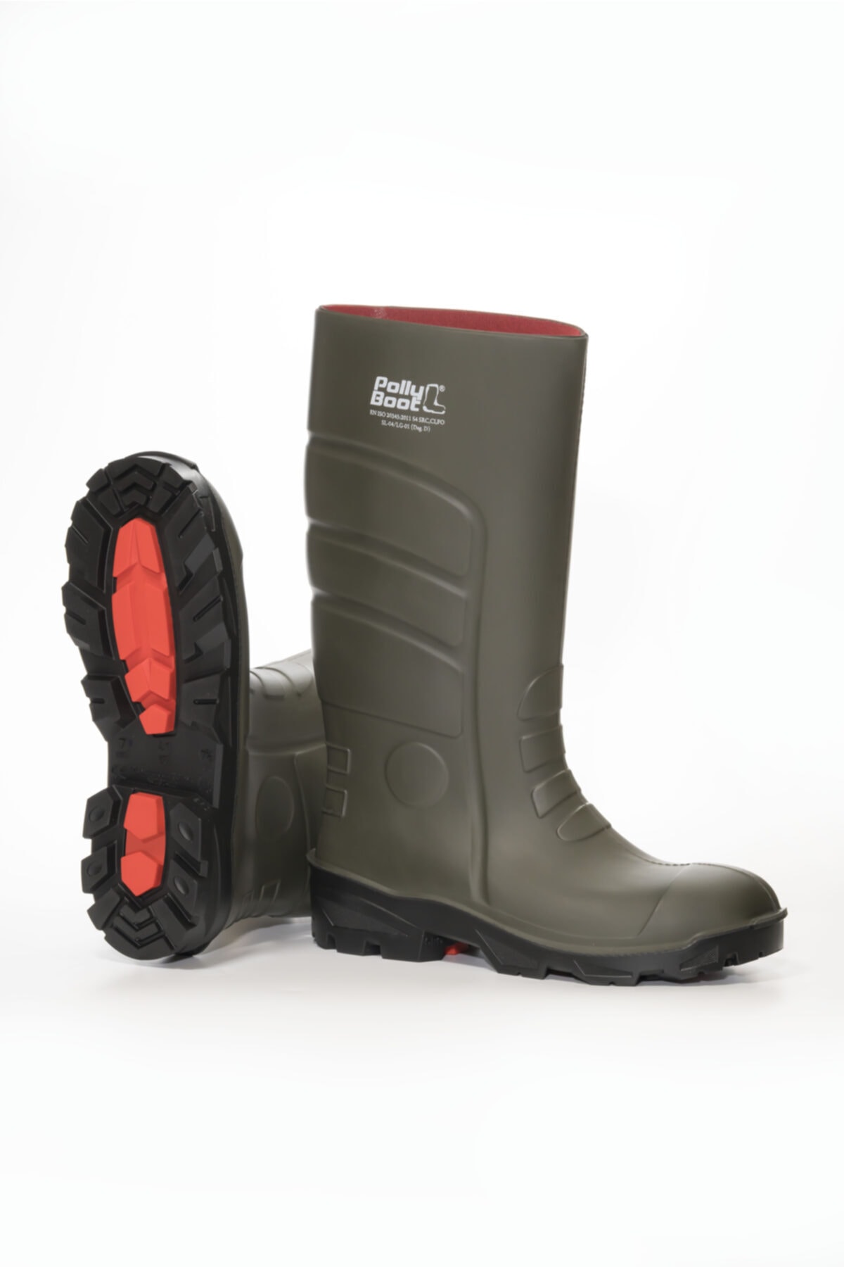 Galaxy Vega K.haki Çizme S4 Pollyboot( Çelik Burun )