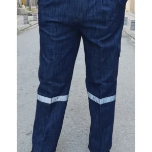APAYDIN Mavi Cargo Cepli Pantolon
